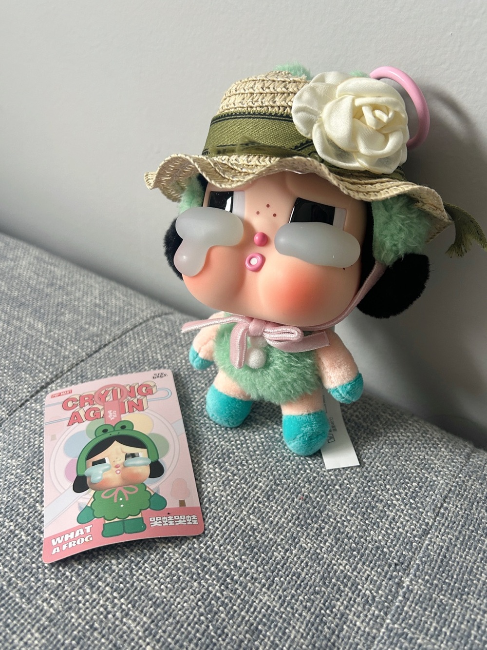 Pop Mart CRYBABY crying again- what a frog